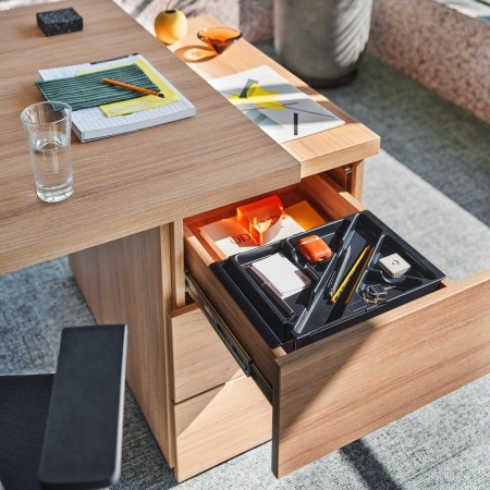 Bureau de direction design avec caisson - Mito