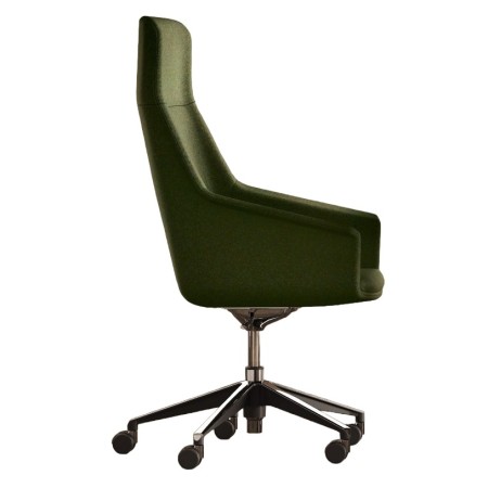 Siège de direction en cuir au design imposant - Jera