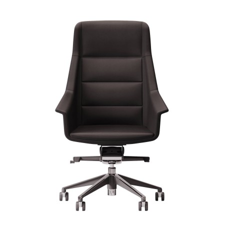 Siège de direction en cuir au design imposant - Jera