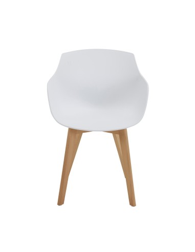 Chaise scandinave design avec pied bois - Billy - 3764 - Sitek