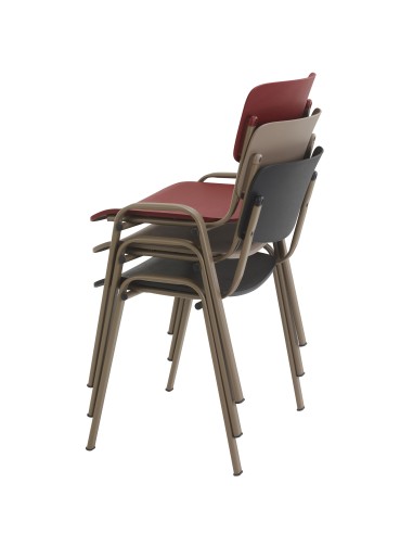 Chaise style année 80 - empilable - Suzy