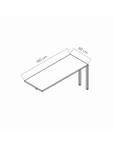 Dimensions Elément d'extension - BOX16