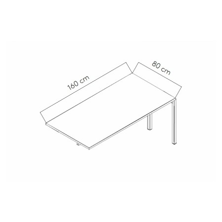 Dimensions Elément d'extension - BOX44