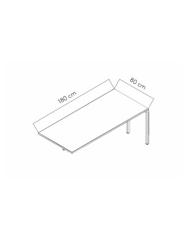 Dimensions Elément d'extension - BOX45