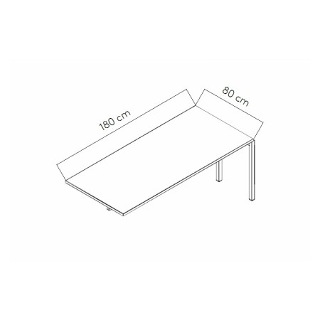Dimensions Elément d'extension - BOX45