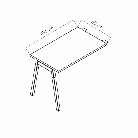Dimensions Extension de bureau - PLW02 