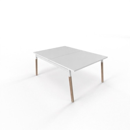 Bureau bench pieds bois - BOW32