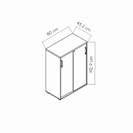 Armoire à portes coulissantes - A3P04 2