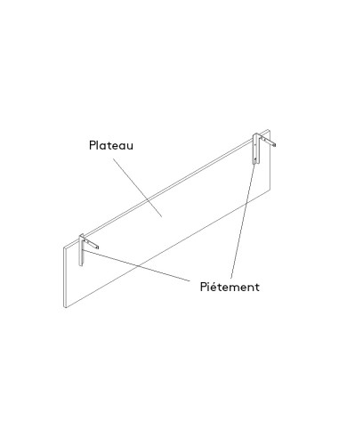 Voile de fond mélamine - UM18