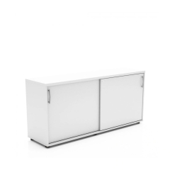 Armoire à portes coulissantes L. 160 x P. 43,2 x H. 74cm - A2P08 - MDD