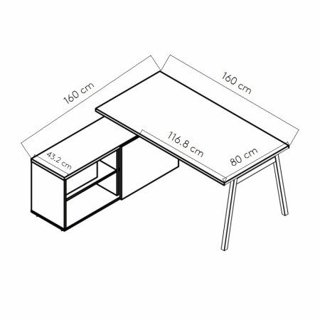 Dimensions Ogi M - avec desserte 