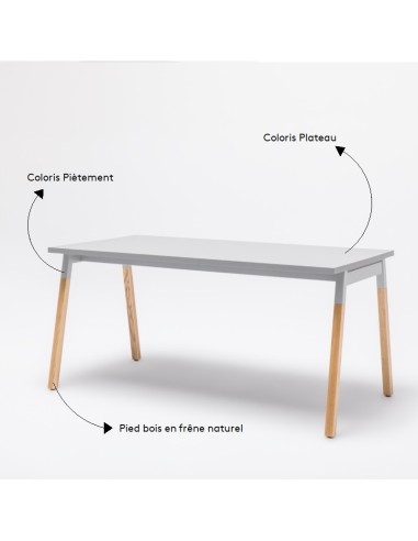 Extension de bureau L. 120 x 70 cm