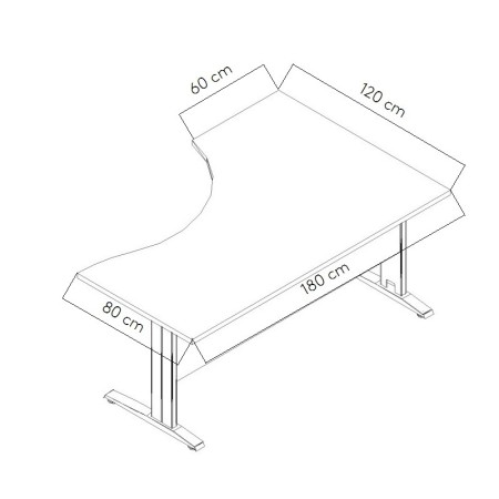 Dimensions Bureau Ogi N compact