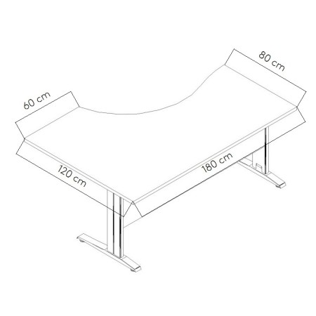 Dimensions Bureau Ogi N compact