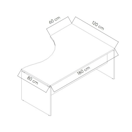 Dimensions Bureau Ogi V compact
