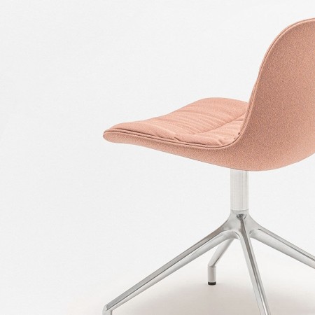 Chaise en tissu et pieds en alu - Baltic 2 soft duo 2