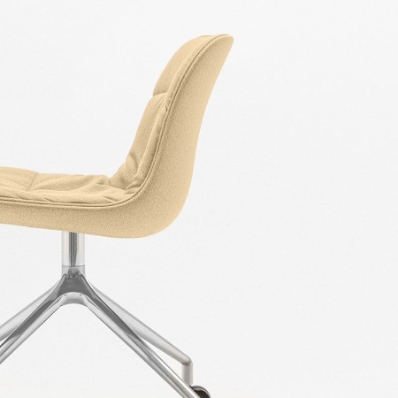 Chaise en tissu sur roulettes - Baltic 2 Soft Duo