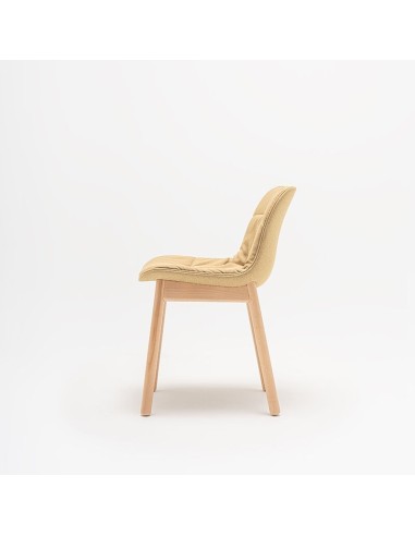 Chaise rembourrée et  pieds en bois - Baltic 2 Soft Duo