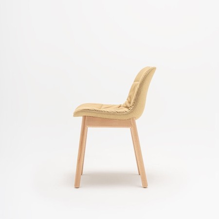 Chaise rembourrée et  pieds en bois - Baltic 2 Soft Duo