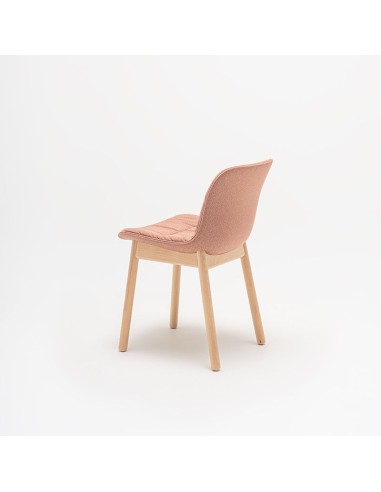 Chaise rembourrée et  pieds en bois - Baltic 2 Soft Duo