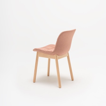 Chaise rembourrée et  pieds en bois - Baltic 2 Soft Duo