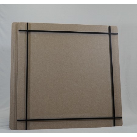 Lot de 2 panneaux acoustiques suspendus L. 120 x 120cm - Artwork