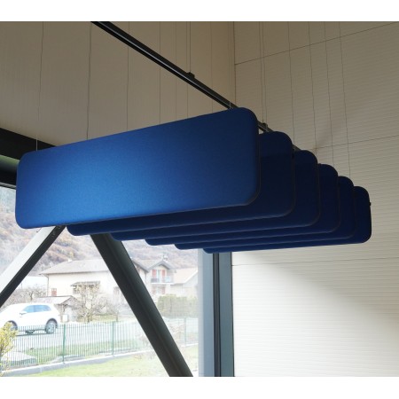 Lot de 2 panneaux acoustiques suspendus Sonic