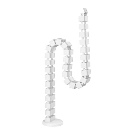 Guide câbles bureau assis-debout design