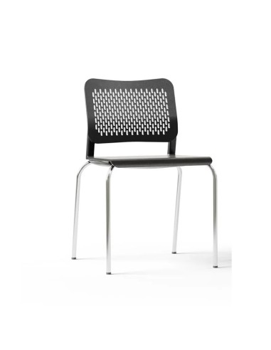 Chaise formation empilable en plastique -Wait