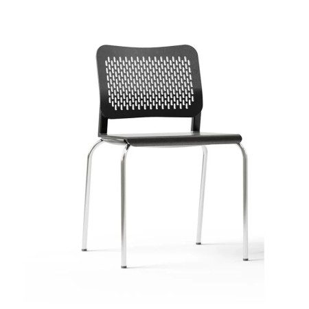 Chaise formation empilable en plastique -Wait