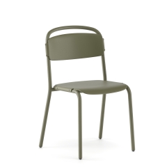 Chaise Skol empilable – intérieur en polypropylène recyclé