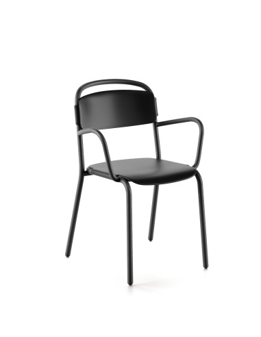 Chaise intérieure Skol – accoudoirs intégrés et empilable
