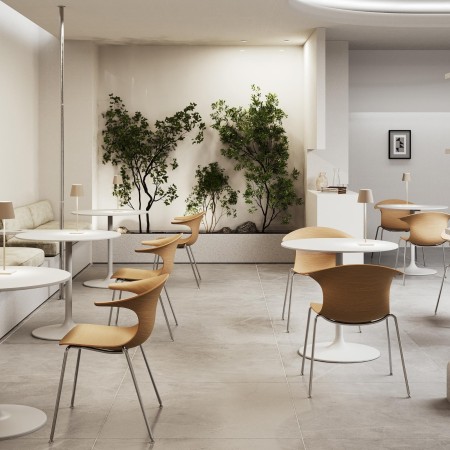 Chaise coque bois design courbé et tendance - Loop 3D Wood  2