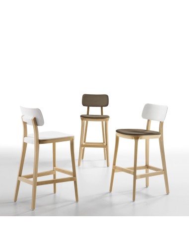 Tabouret de cuisine design bois divers modèles - Porta Venezia
