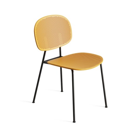 Chaise Tondina Slim – Design épuré et structure métallique avec une assise écologique