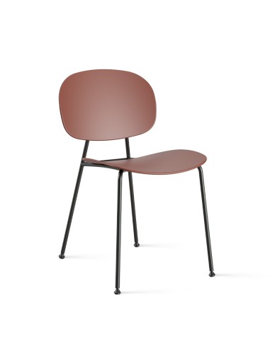 Chaise Tondina Pop – Structure métallique légère et assise en plastique pour un look contemporain