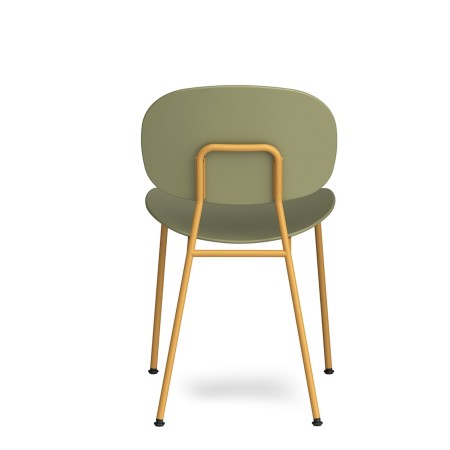 Chaise Tondina Pop – Mobilier empilable, robuste et léger pour un aménagement flexible