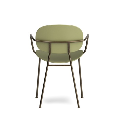 Tondina Pop – Mobilier contemporain avec accoudoirs, idéal pour une salle d’attente ou un bureau moderne