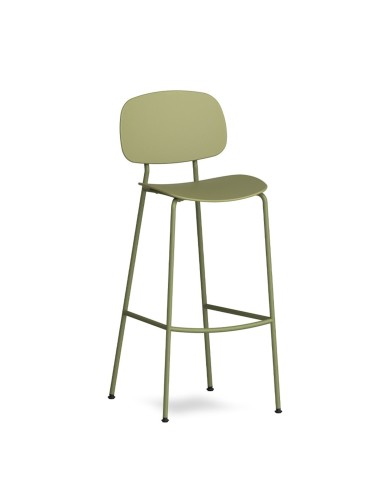 Tabouret haut Tondina Pop – Esthétique minimaliste et assise ergonomique pour un usage quotidien