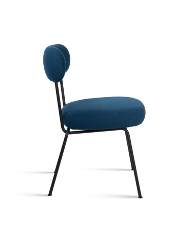 Takumi – Chaise en tissu confortable avec finition soignée, idéale pour les environnements élégants