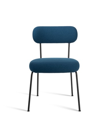 Takumi – Chaise élégante en tissu, alliant confort d’assise et silhouette légère