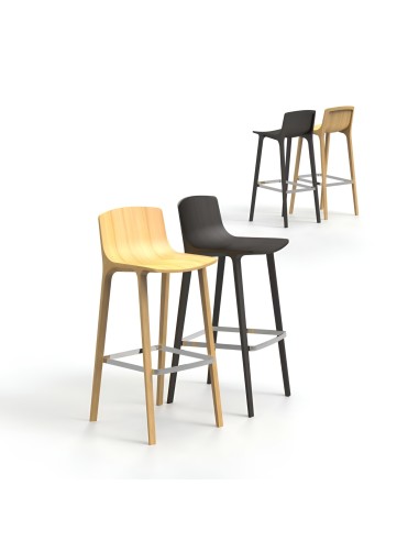 Kitchen Stool Seame - chaises scandinaves devant et derrière