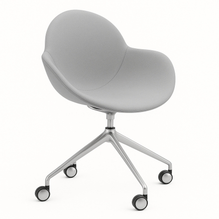 Chaise professionnelle roulante avec coussin intégré – Cookie