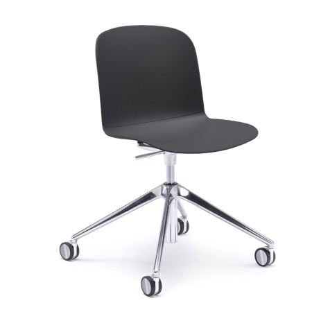 Chaise Relief réglable en hauteur avec roulettes