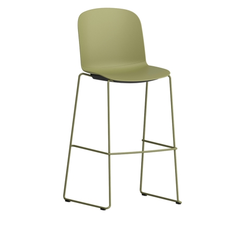 Tabouret de bar avec piètement filaire – Relief