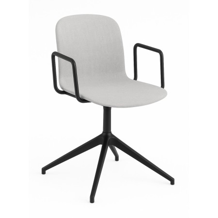 Chaise Relief pivotante avec accoudoirs