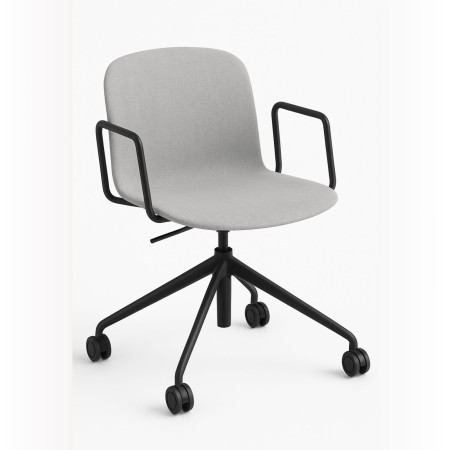 Chaise Relief pivotante réglable avec accoudoirs