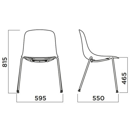 Mobilier outdoor avec assise monobloc – Pure Loop