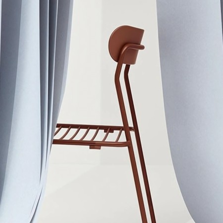 Chaise en acier pour terrasse design moderne - Uti 2