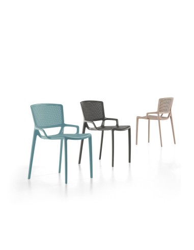 Chaises Fiorellina en plusieurs coloris - pour extérieur
